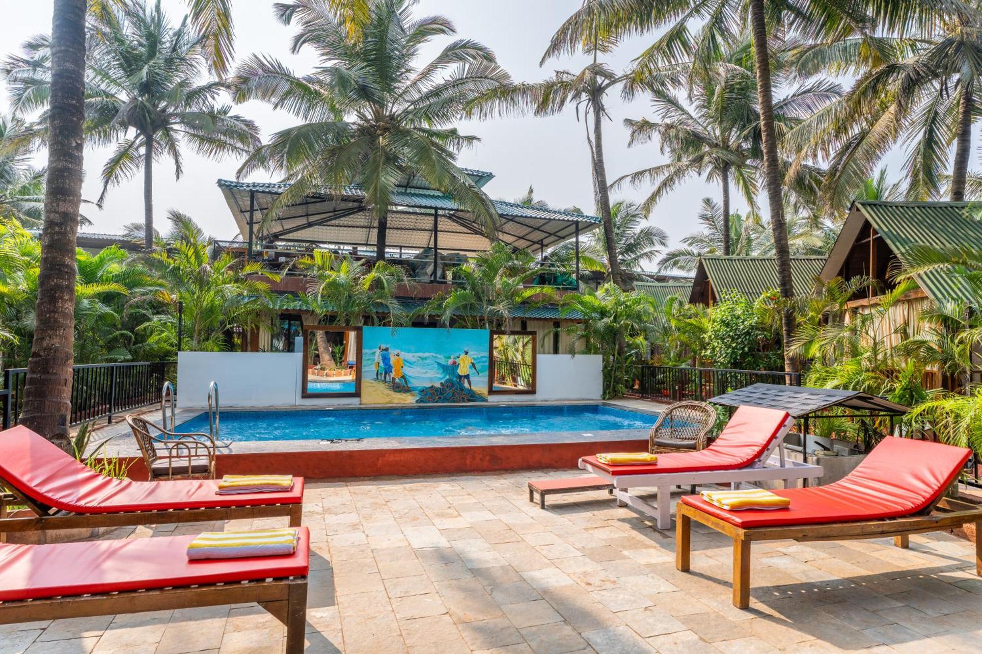 Simrose Hotel Agonda Ngoại thất bức ảnh
